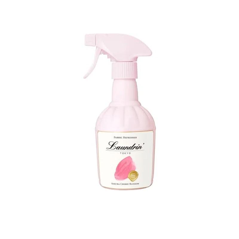【日版】Laundrin郎德林 樱花限定 衣物去味除臭喷雾 樱花香味 370ml