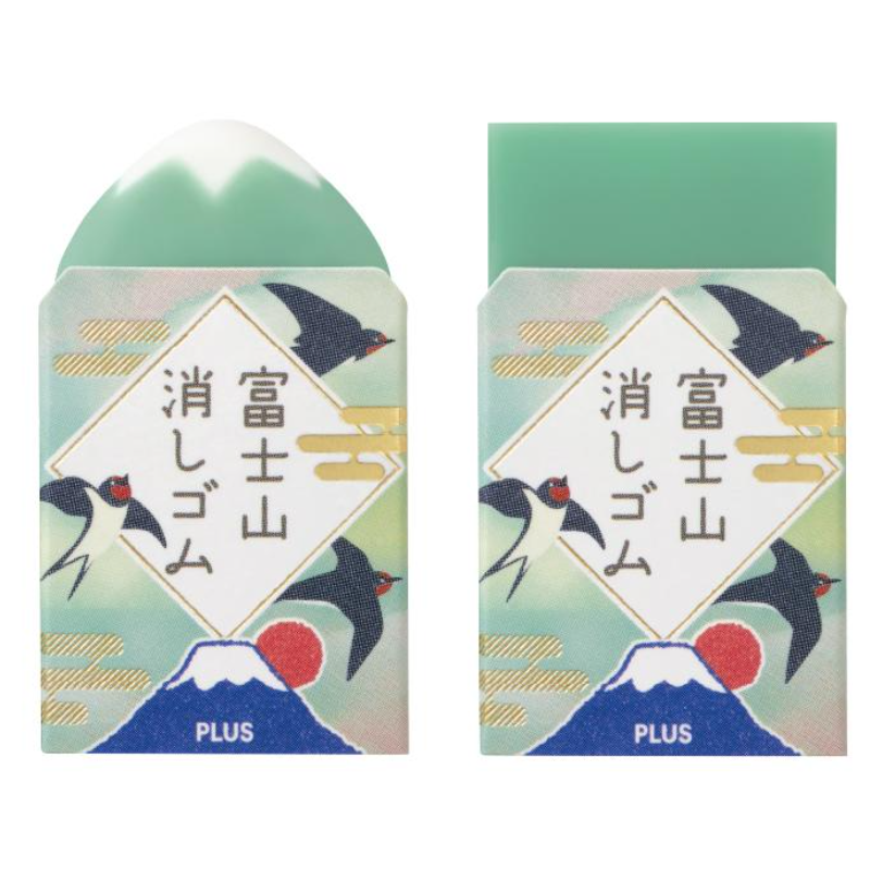 【文具】 996228 PLUS 富士山限定橡皮擦 全六款随机发【春日和】
