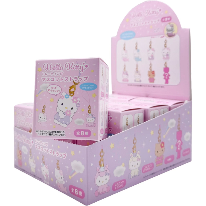 【周边】Sanrio三丽鸥 挂饰收藏系列 全8款随机出【Hello Kitty】