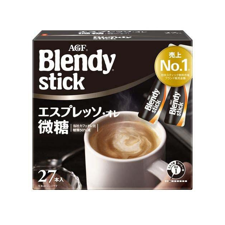 【日版】AGF Blendy Stick 即溶意式浓缩咖啡冲剂(微糖) 6.2g x 27条