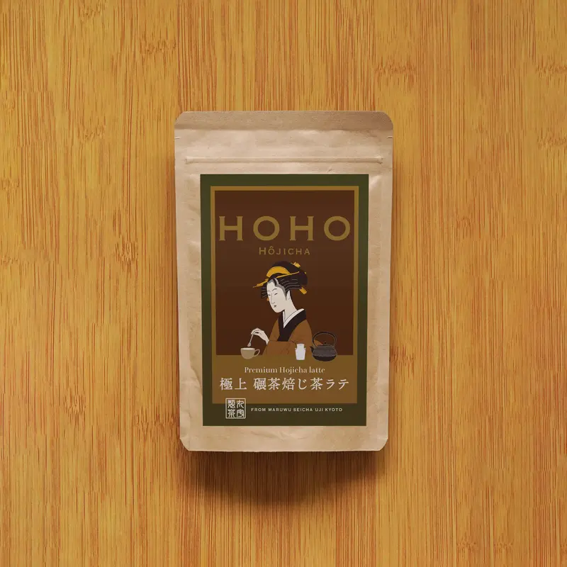 【日版】HOHO HOJICHA 极上 碾茶焙茶拿铁 冲泡 焙茶专门店 100g 赏味期限12个月