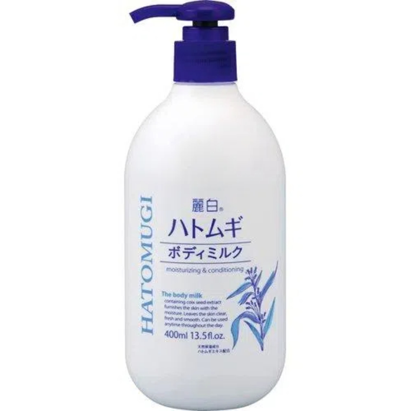 【日版】HATOMUGI 牛奶身体乳 400ML