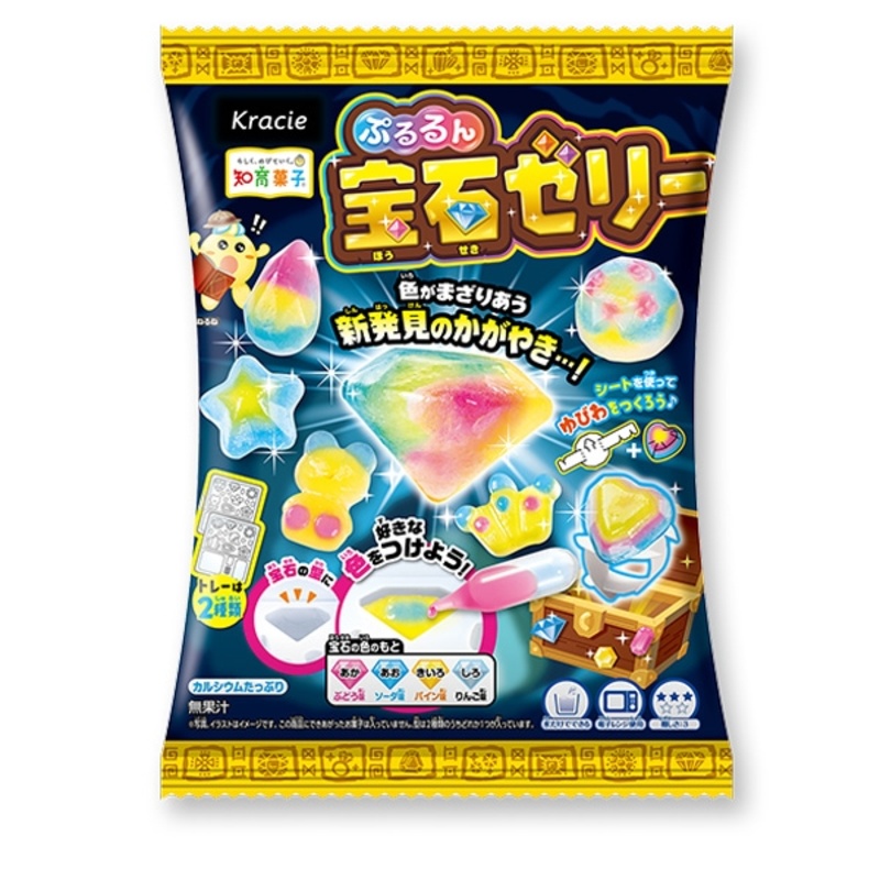【日版】Kracie肌美精  宝石糖果 七彩创意DIY食玩 手工制作糖果 15g