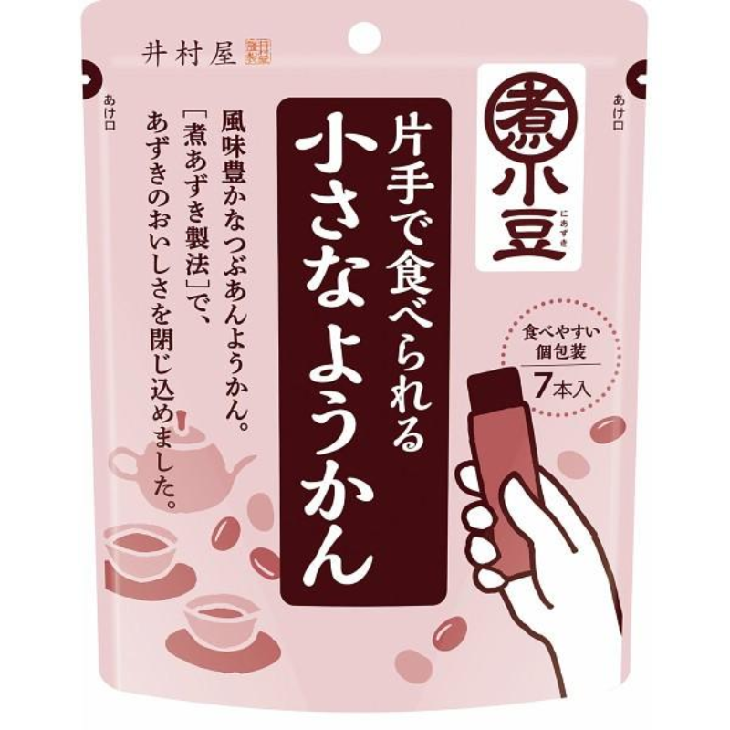 【日版】井村屋 一只手就能吃的 小羊羹 105g 赏味期360天