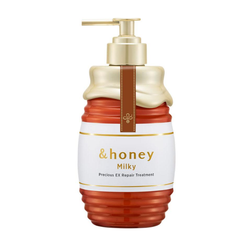 &Honey安蒂花子 Milky Precious EX 修护护发素 2.0 500g 浆果蜂蜜香味