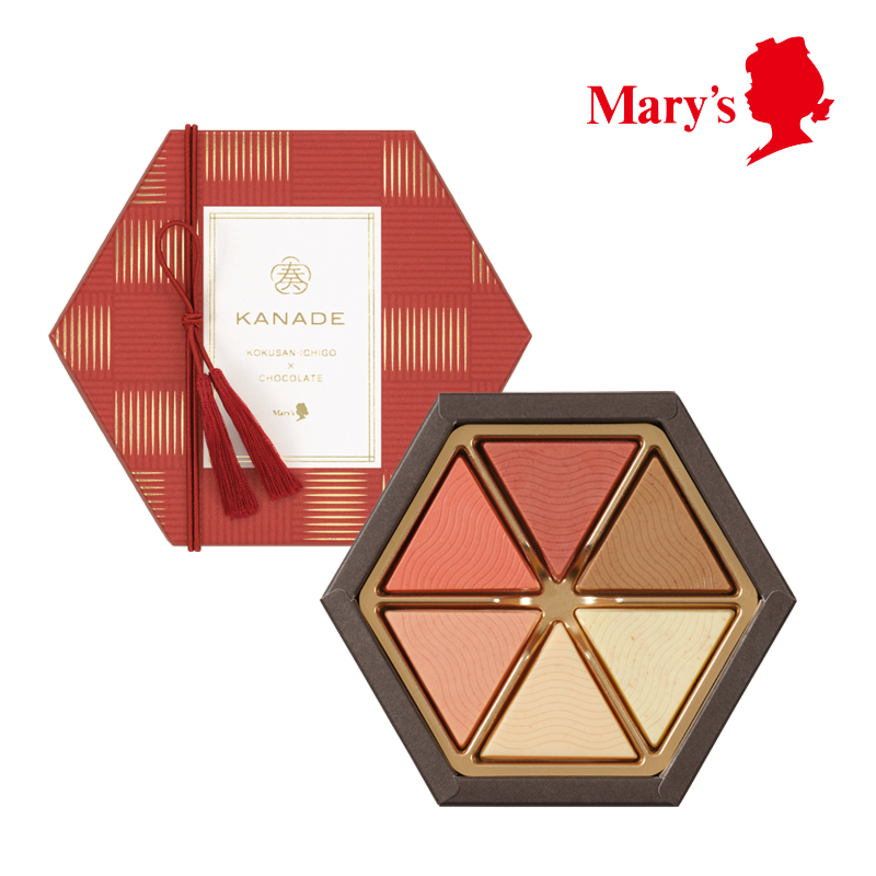 【日版】Marys 草莓巧克力脆片礼盒 12枚 赏味期35天