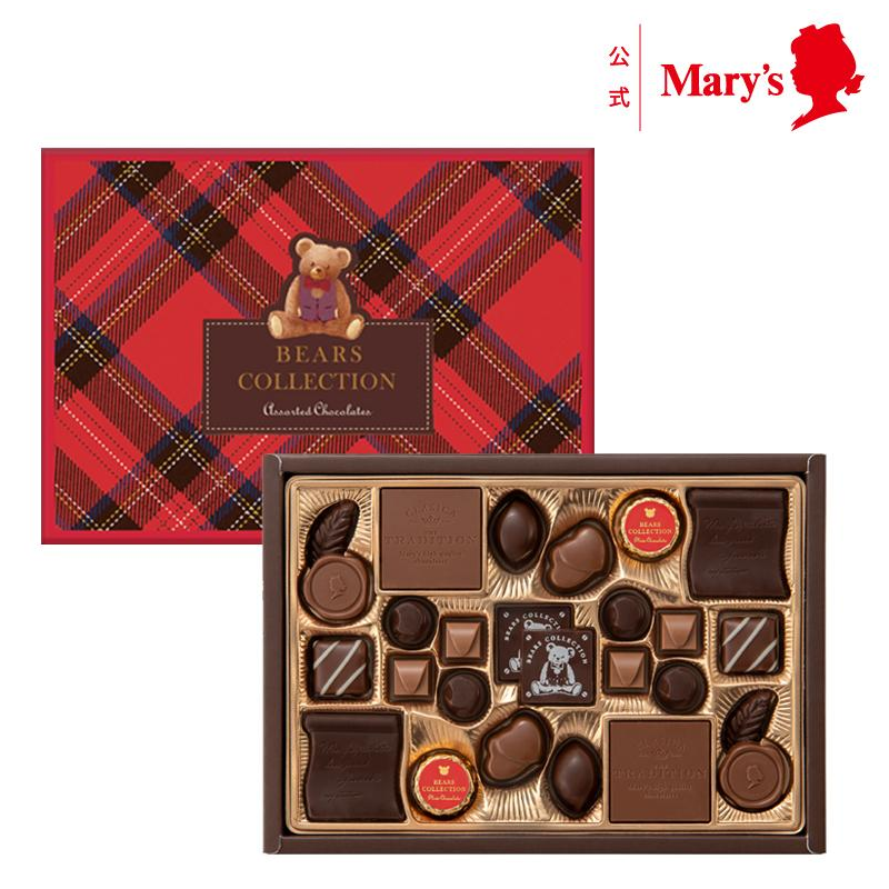 【日版】※Mary's Bears Collection 丰盛小熊 26枚入