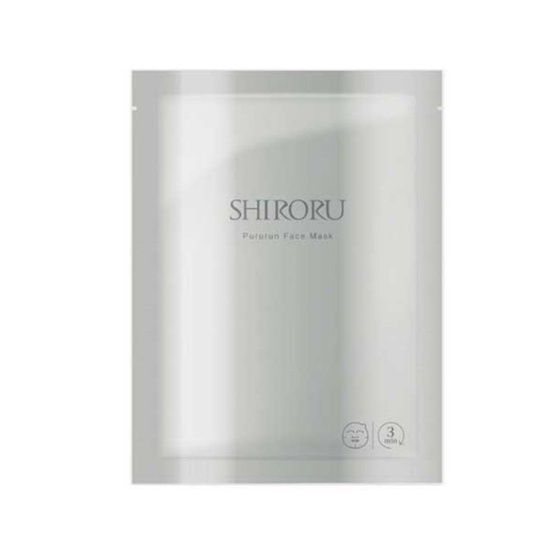 【日版】SHIRORU 神经酰胺弹力美白保湿面膜 1片装