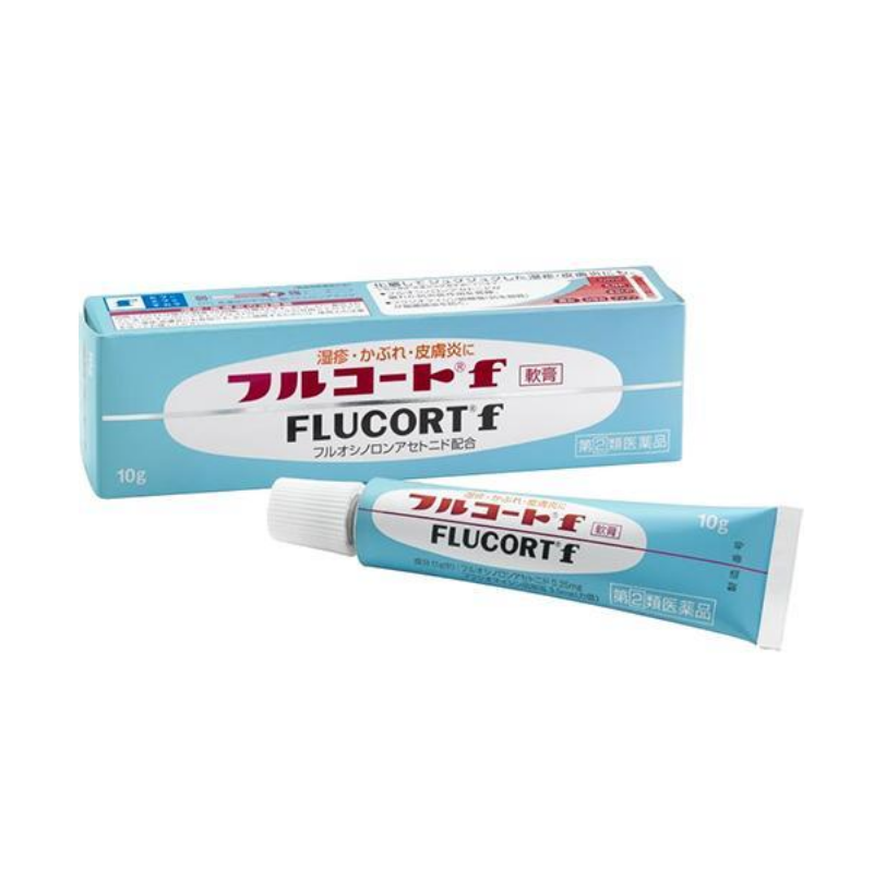 【日版】田边三菱制药Flucort皮肤炎涂抹药湿疹皮炎化脓治疗药杀菌止痒湿疹膏10克