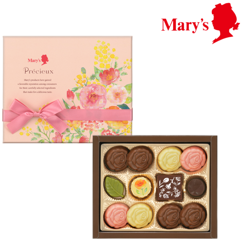 【日版】Mary's 春季限定 花卉巧克力礼盒【12枚装】/【24枚装】