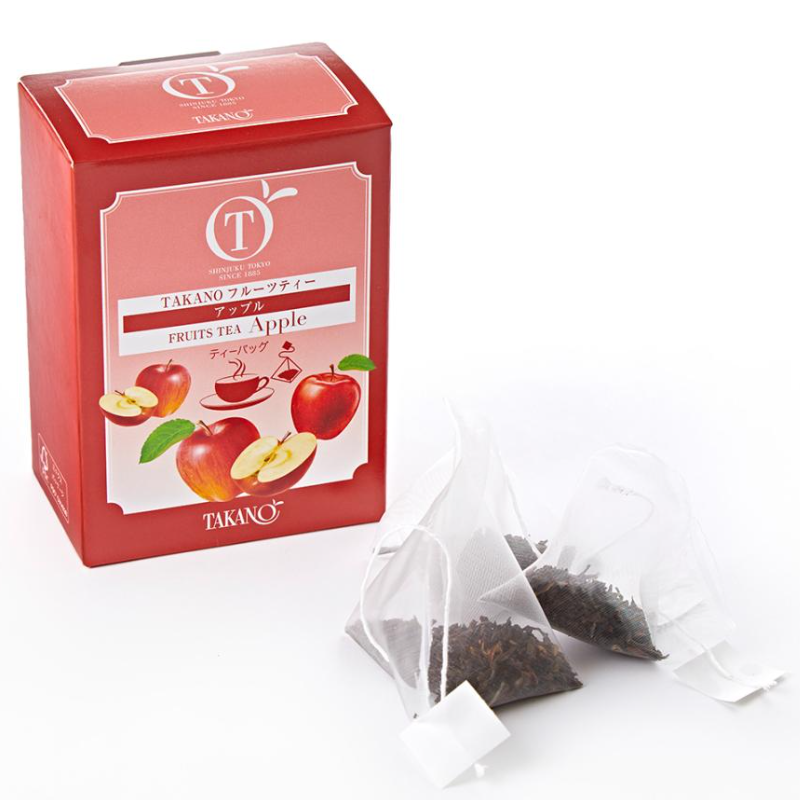 【日版】新宿高野 茶包苹果 BOX 20g (2.5g x 8包) 赏味期限360天