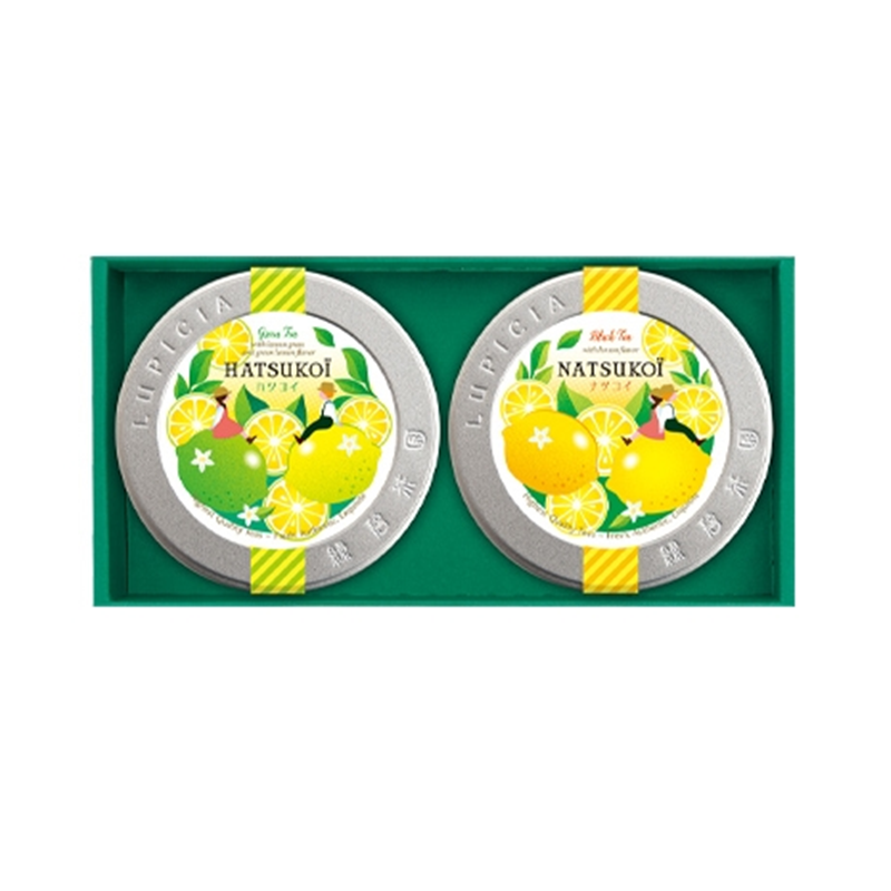 lupicia 夏日限定 柠檬红茶绿茶 两件套