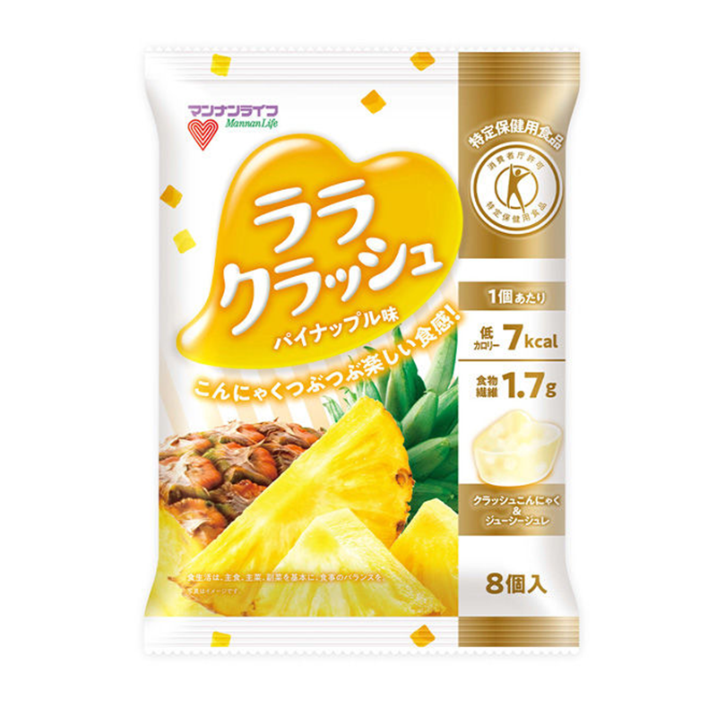 Mannanlife 魔芋田啦啦碎菠萝味