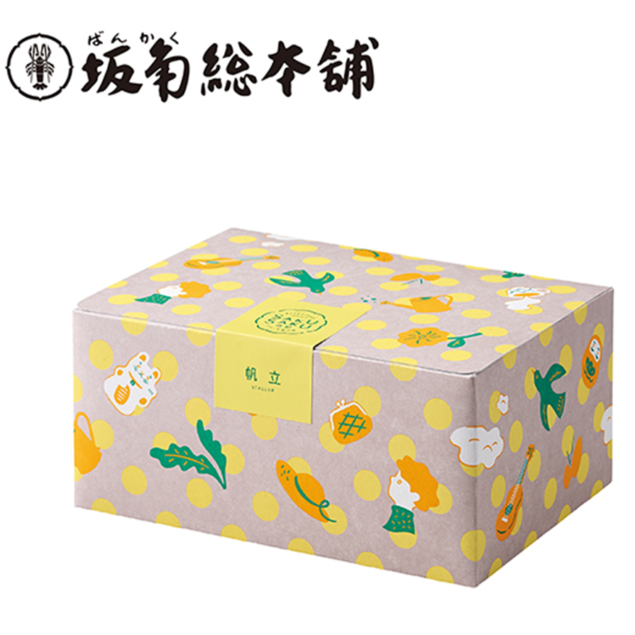 坂角总本铺 海藻扇贝虾片 10包入