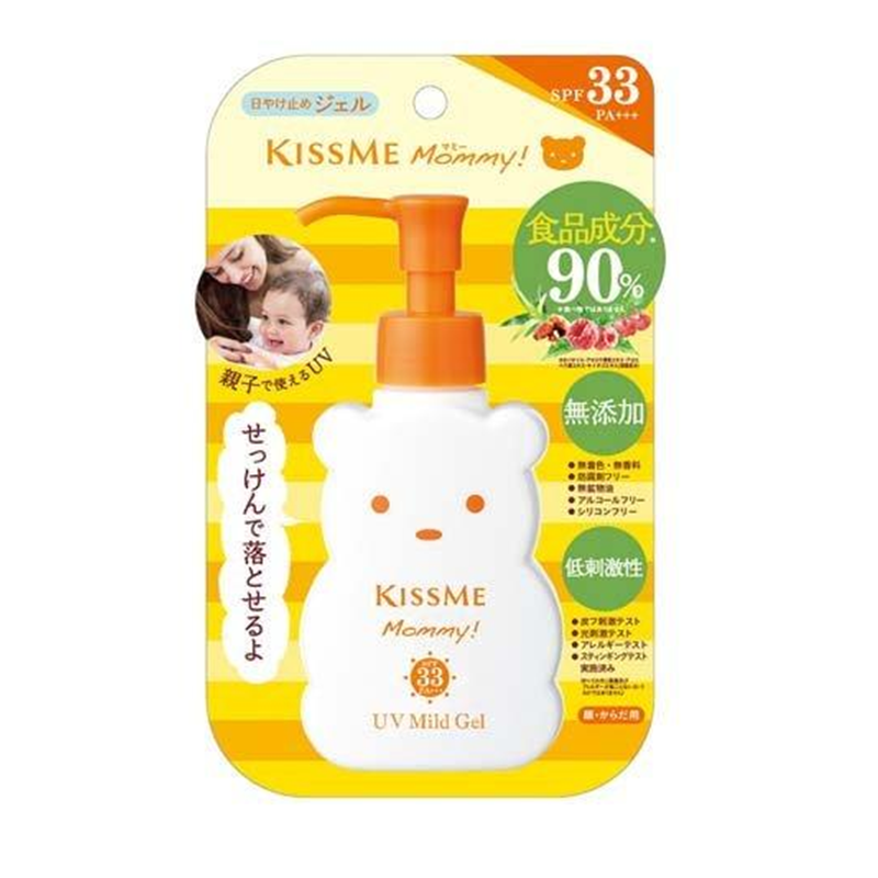 KISSME Mommy儿童防晒啫喱 SPF33 PA+++ 100g