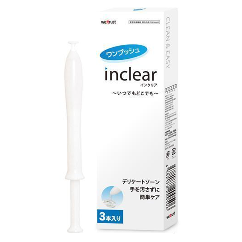 【日版】inclear 女性私处护理啫喱 1.7g*3支