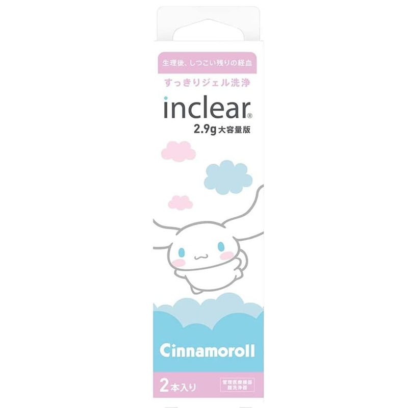 【日版】inclear 女性私处护理啫喱 2.9g*2支 玉桂狗限定包装