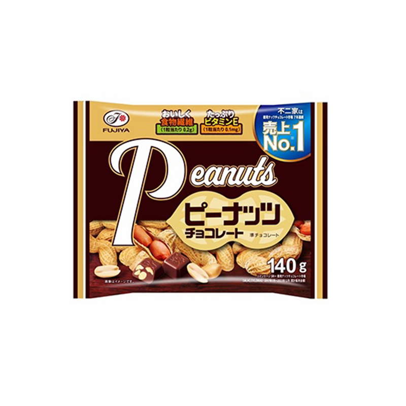 ※不二家 花生巧克力140g