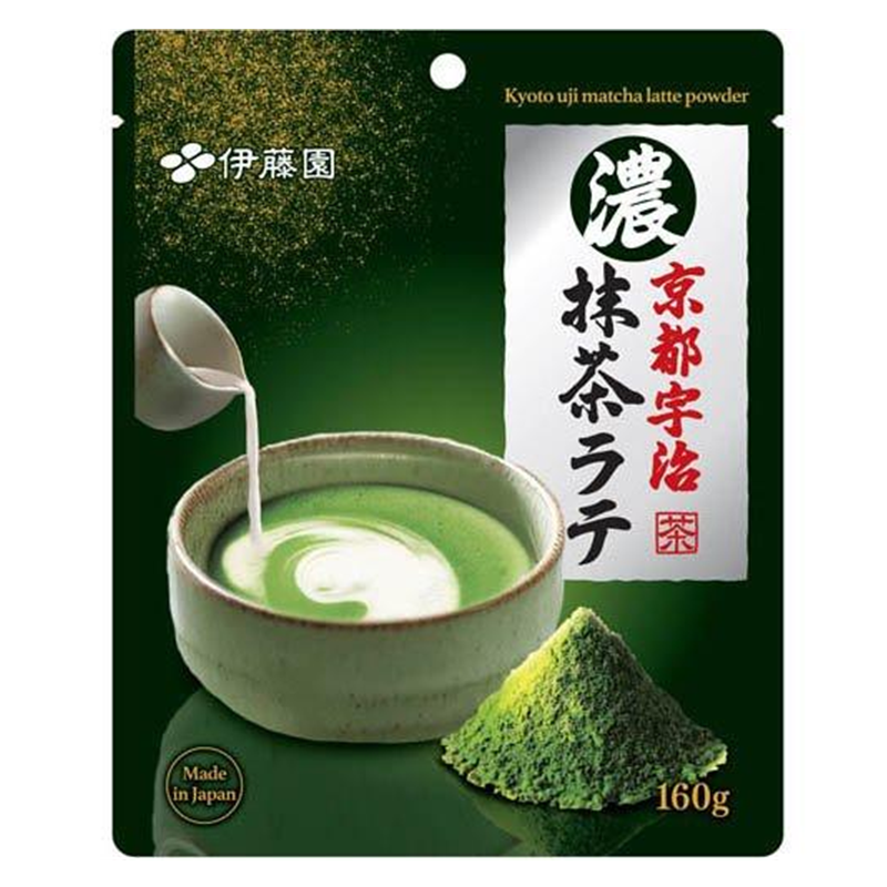※伊藤园 京都宇治抹茶拿铁 160g