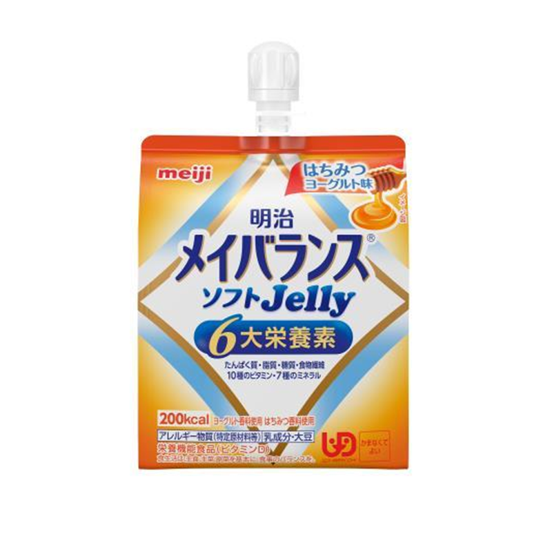 ※明治 能量补充吸吸果冻 蜂蜜乳酸菌味 125ml