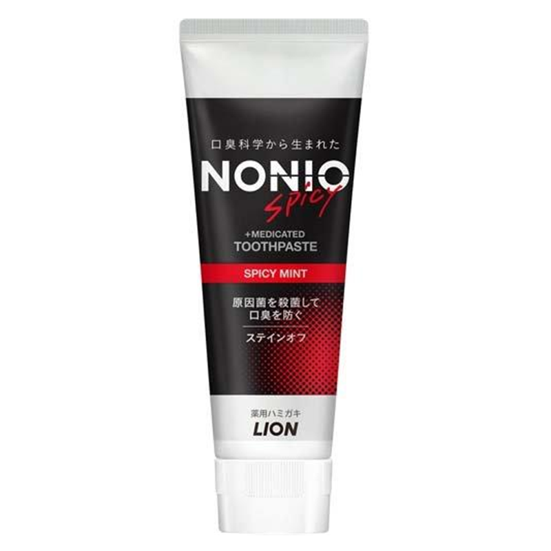 【日版】NONIO诺尼奥 牙膏 劲爽薄荷味130g 预防口臭口腔清洁牙膏预防龋齿