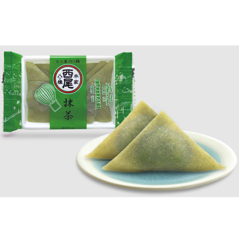 预售 本家西尾八桥 红豆生八桥 抹茶味 5个装 赏味期7天