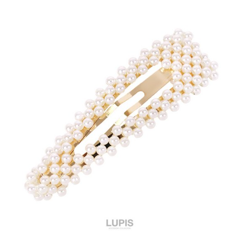 【饰品】LUPIS 珍珠发夹 B款 v0540