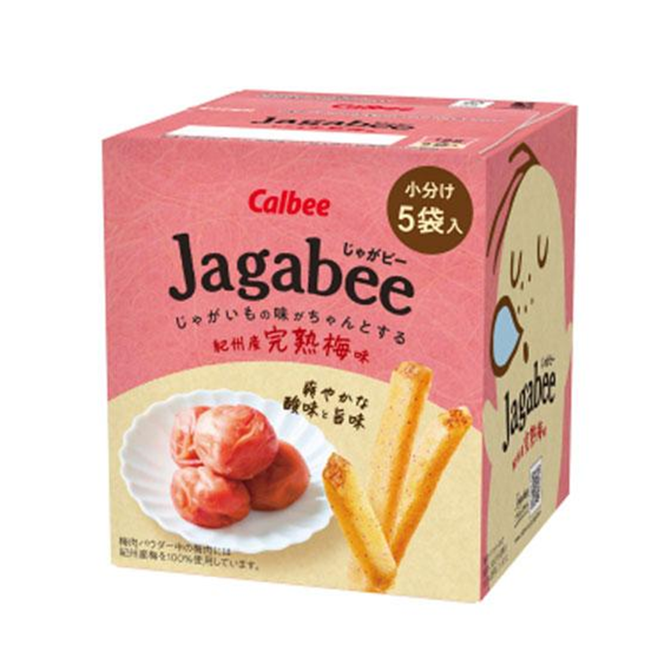 Calbee Jagabee 纪州熟梅味 75g 赏味期限180天