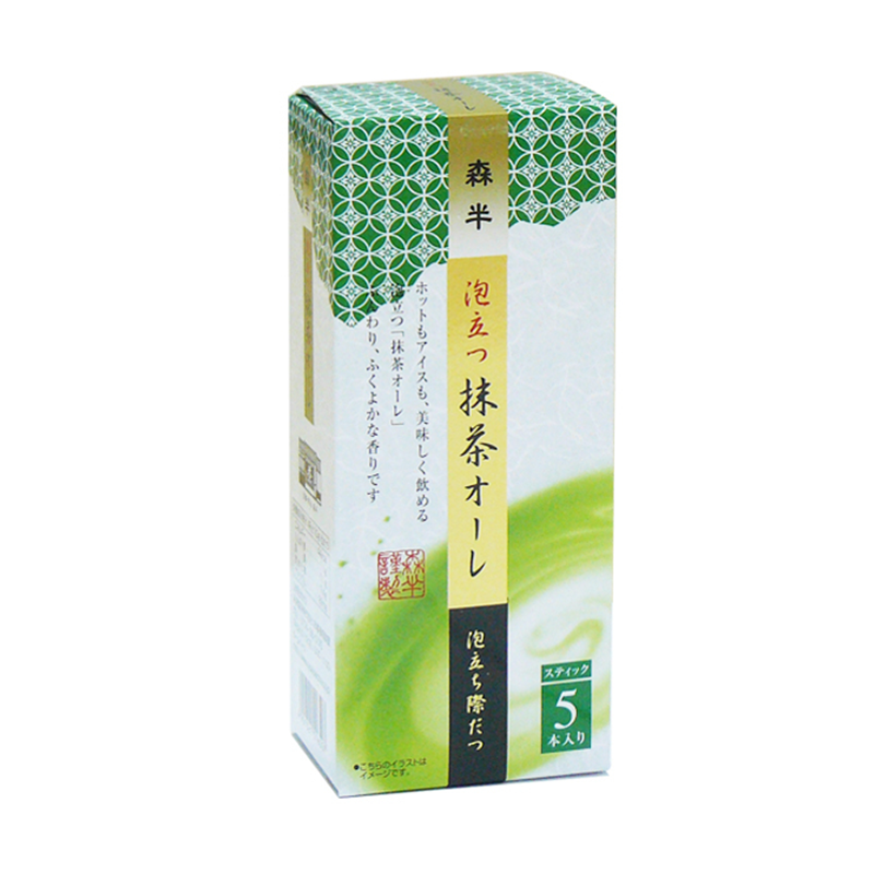 ※森半 宇治抹茶牛奶饮品 10克 x 5入