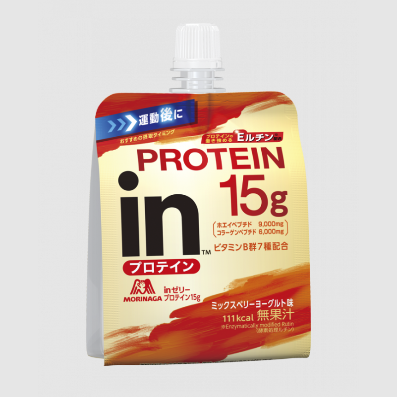 森永制果in果冻蛋白15g赏味期10个月