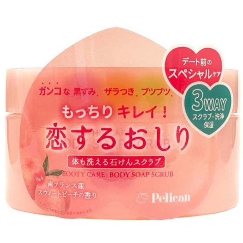 【日版】Pelican 恋爱香气臀部清洁皂 180g