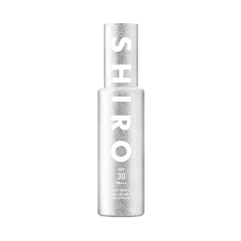 【日版】SHIRO 冰薄荷身体乳 UV SPF30 PA+++ 80ml 2025年夏季限定