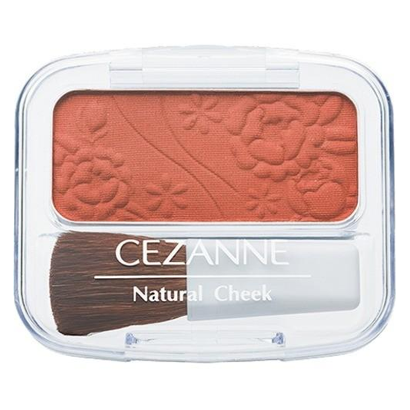 【日版】CEZANNE倩丽 自然清透印花腮红 色号18