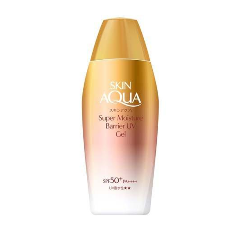 【日版】乐敦 SKIN AQUA UV保湿防晒凝胶 防水粉金瓶100g SPF50+ PA++++