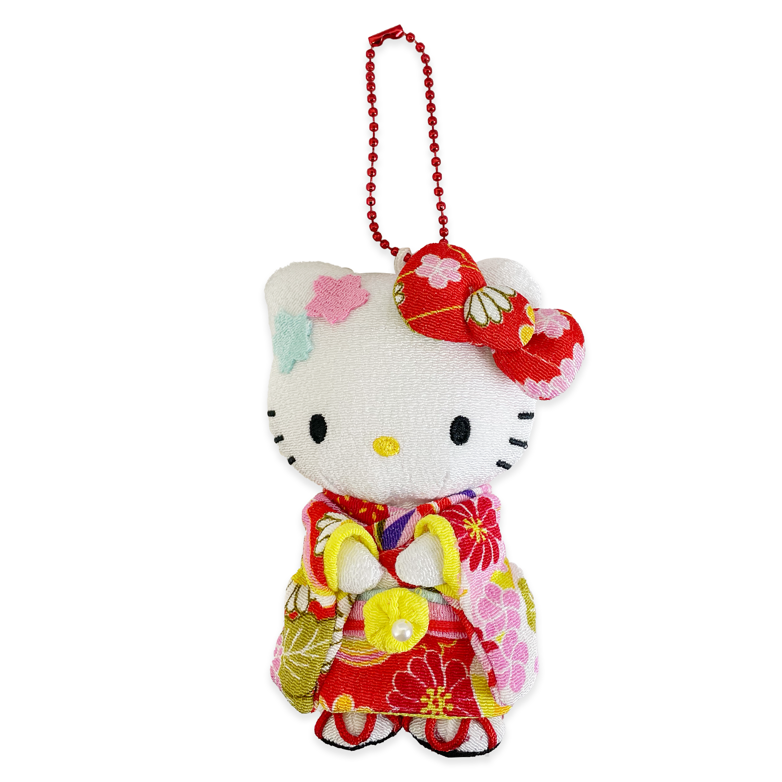 【周边】Sanrio三丽鸥 和服御守系列 毛绒挂件 12CM【Hello Kitty】
