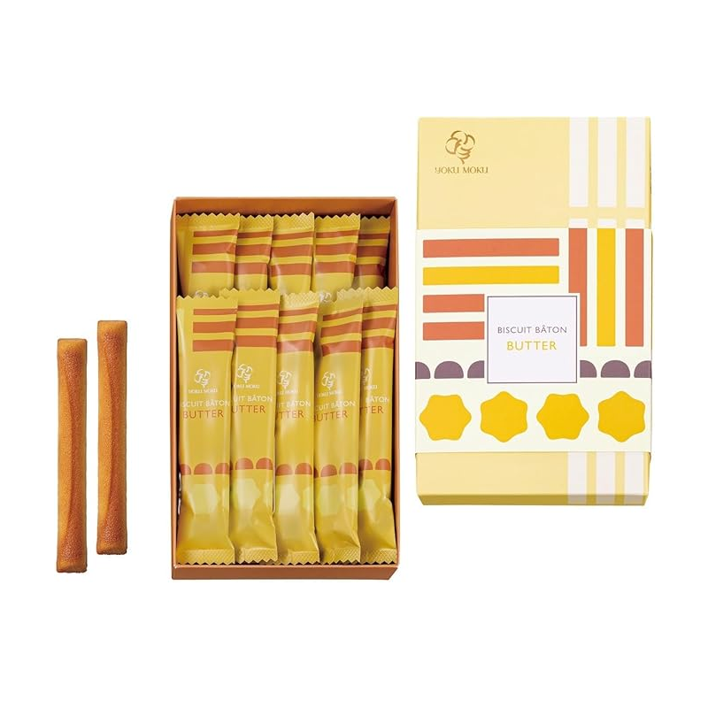 ※Yoku Moku Biscuit Baton 饼干棒 黄油味 10枚入
