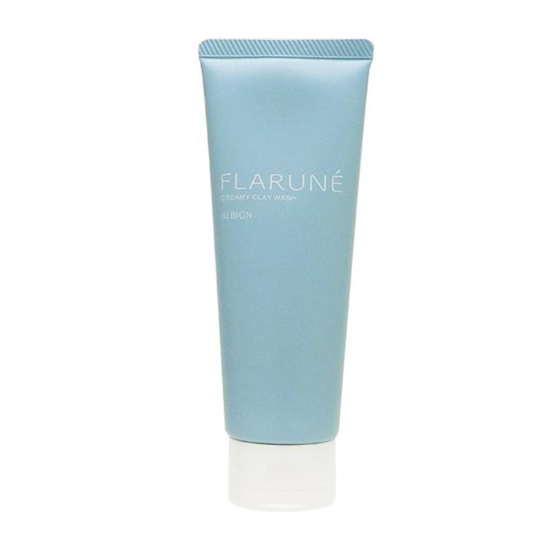 【日版】ALBION澳尔滨 FLARUNE 保湿绵密矿物泥洗面奶 120g