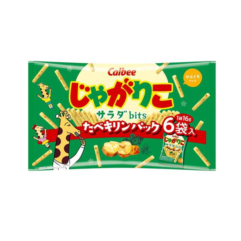※Calbee卡乐比沙拉味迷你薯粒 96g