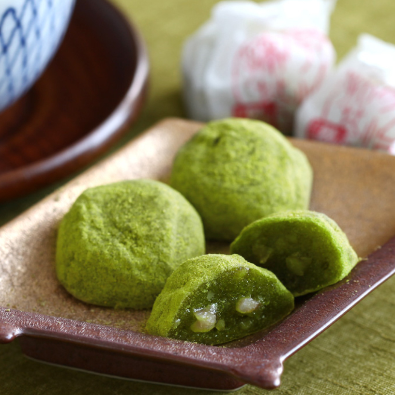 预售※伊藤久右卫门 宇治抹茶小饼(6个装)|京都老铺抹茶麻薯和果子 点心礼盒