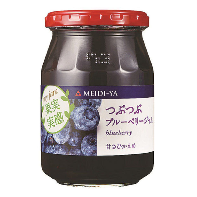 【预售日本进口】明治屋 果实实感 原粒蓝莓果酱 340g｜果粒丰富｜家庭装健康早餐首选