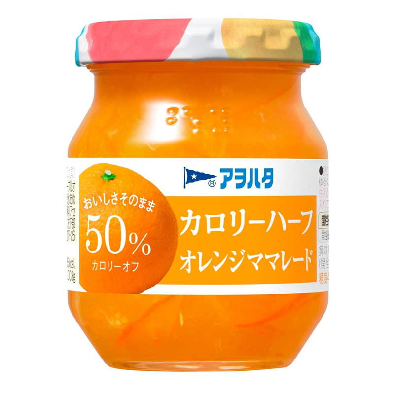 【预售日本进口】Aohata 低卡橙皮果酱 150g|热量减半|清新果香 早餐健康选择