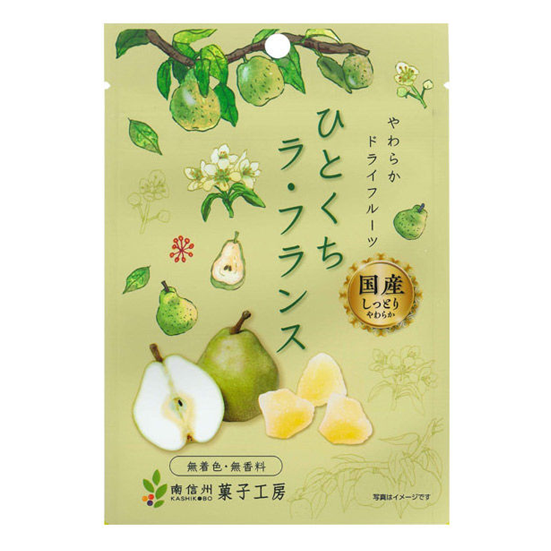 【预售日本进口】南信州菓子工房 一口洋梨果干 小包装 1袋|香甜柔软|无添加健康果干