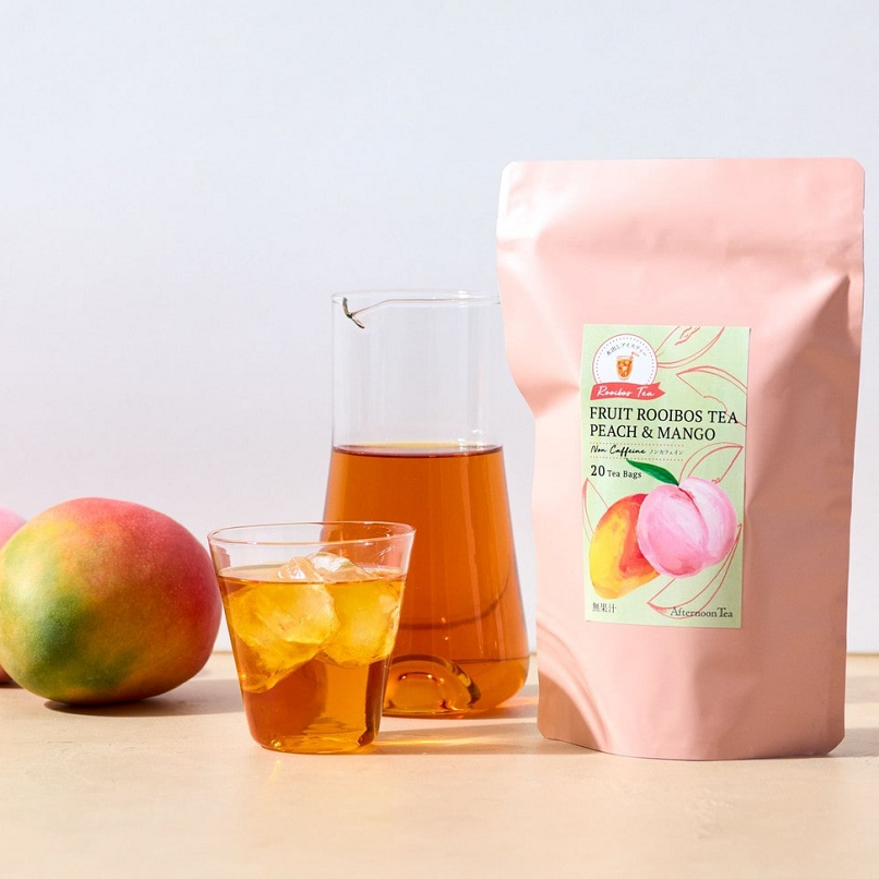 【预售日本进口】Afternoon Tea TEAROOM 桃子芒果茶 20袋装｜清新果香｜冰热皆宜的果味红茶